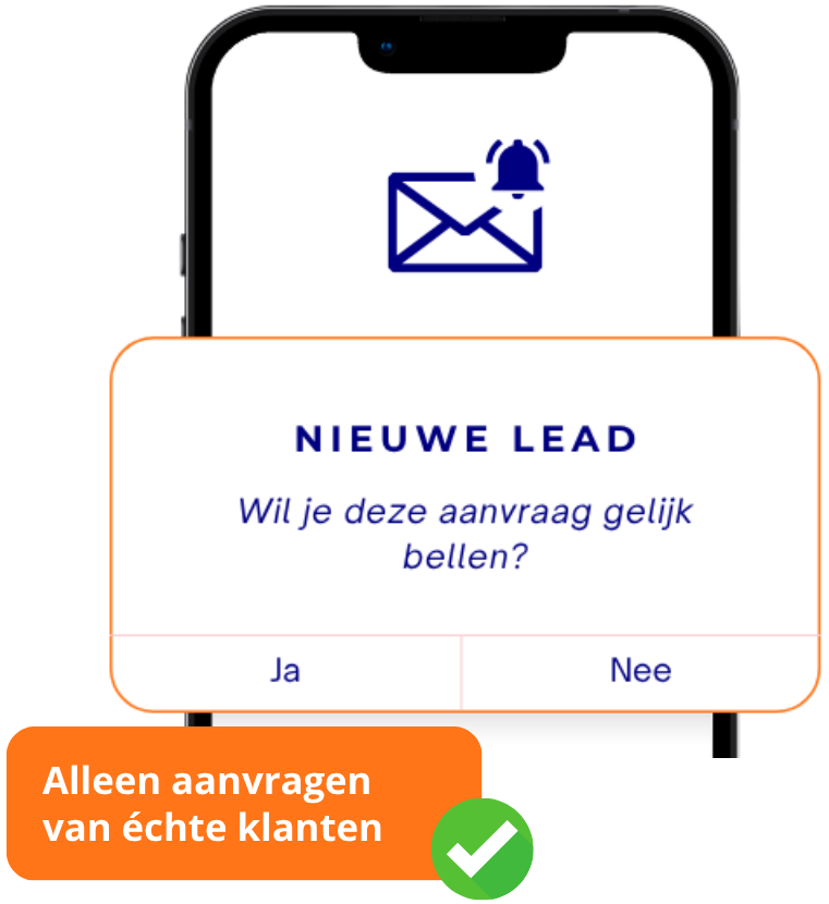 Meer offerteaanvragen via mijn website