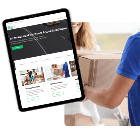 transport website laten maken in wordpress