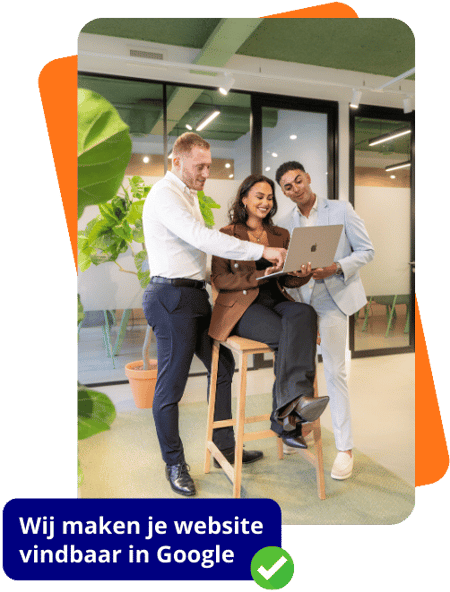Team van ViVortis bespreekt strategie voor een SEO-geoptimaliseerde website en online vindbaarheid in Google