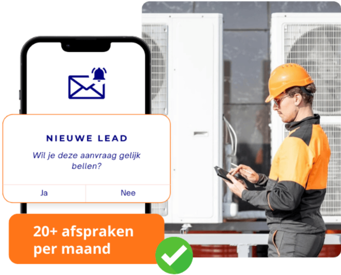 Wat levert leadgeneratie voor warmtepompen op?