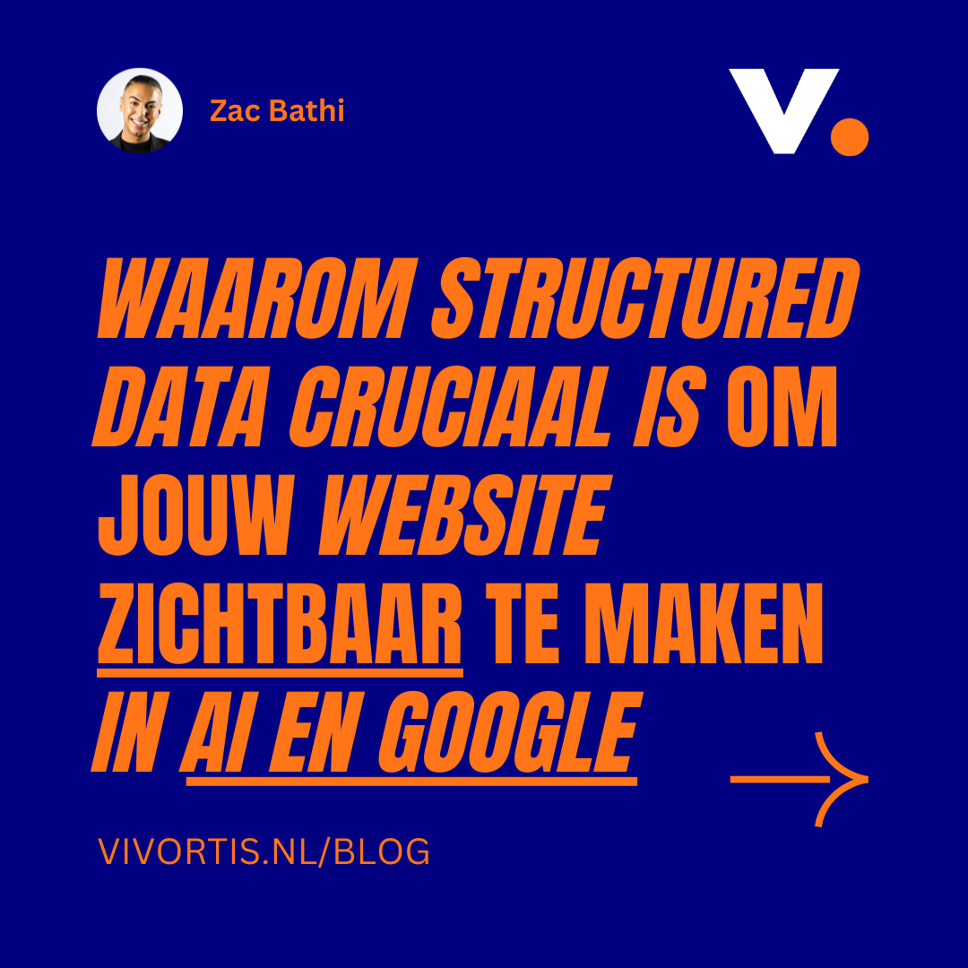 Waarom structured data cruciaal is om jouw website zichtbaar te maken in AI en Google