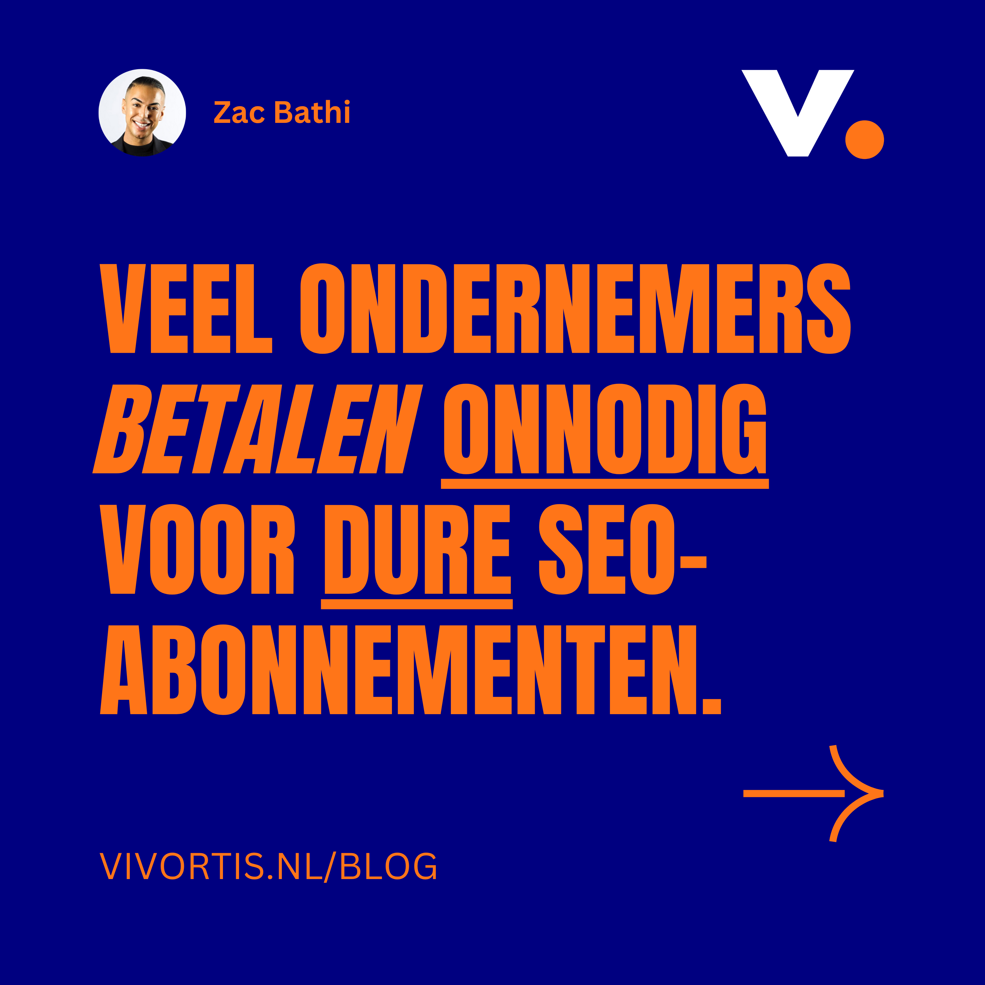 Veel ondernemers betalen onnodig voor dure SEO-abonnementen